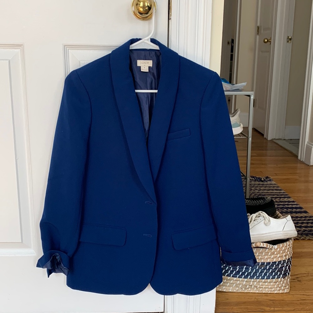 Royal blue blazer